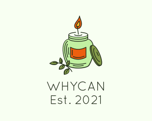 Vigil - Natural Candle Jar logo design