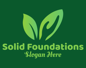 Environmental Leaf Garden  Logo