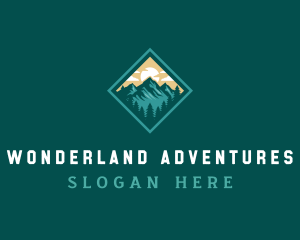 Outdoor Peak Mountain logo design