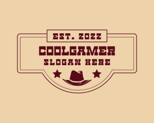 Cow - Cowboy Hat Ranch logo design