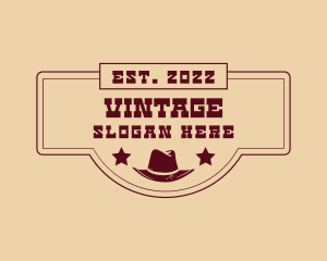 Hunting - Cowboy Hat Ranch logo design