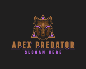 Predator - Wild Wolf  Predator logo design