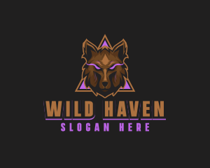 Wild Wolf  Predator logo design