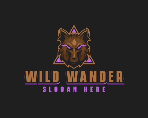 Wild Wolf  Predator logo design