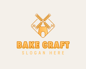 Homestead Flour Farming  logo design