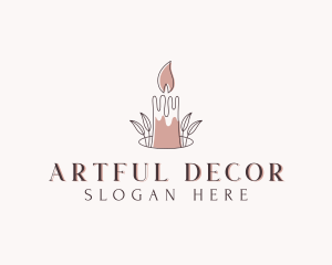 Candlelight Home Decor logo design