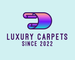 Carpet - Letter D Carpet logo design