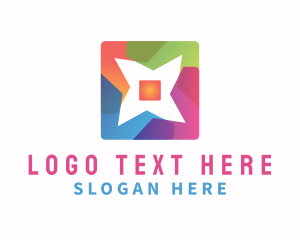 Tech - Generic Box Vortex logo design