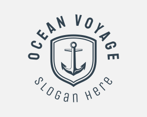 Maritime Sea Anchor logo design