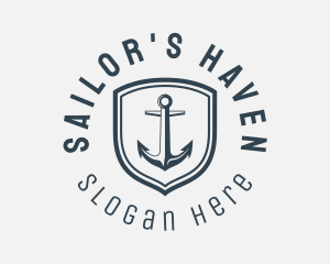 Maritime Sea Anchor logo design