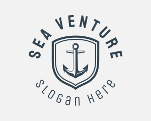 Maritime Sea Anchor logo design