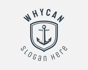 Seaman - Maritime Sea Anchor logo design