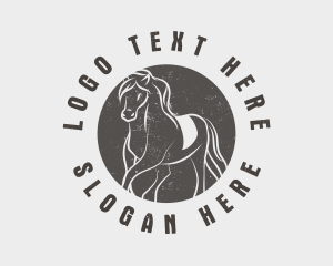 Polo - Rustic Horse Racing logo design
