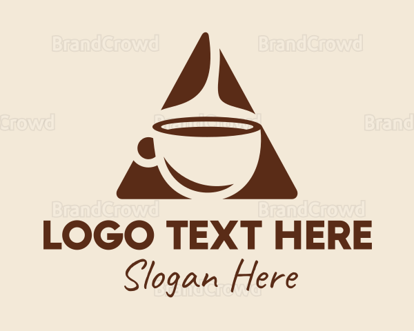 Triangle Hot Coffee Logo