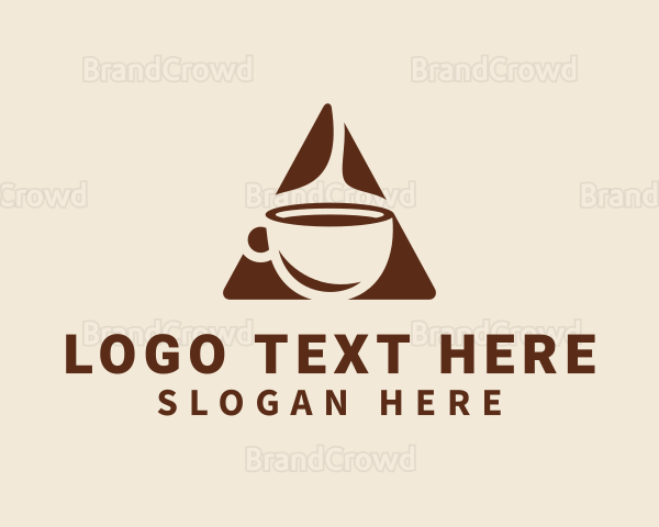 Hot Coffee Cup Logo