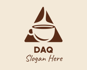 Mug - Triangle Hot Coffee logo design