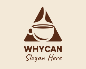 Coffee Farm - Triangle Hot Coffee logo design