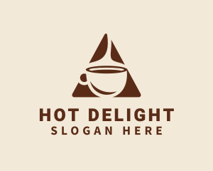 Hot Coffee Cup logo design