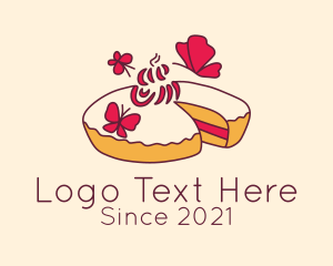 Pastry Chef - Butterfly Sweet Pie logo design