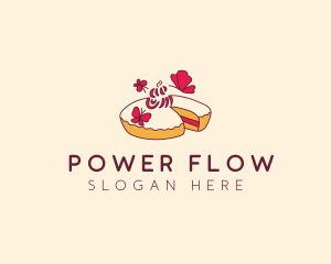 Butterfly Sweet Pie  logo design