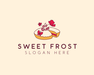 Butterfly Sweet Pie  logo design