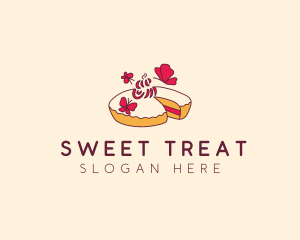 Butterfly Sweet Pie  logo design