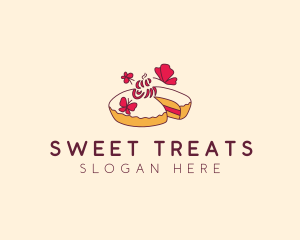 Butterfly Sweet Pie  logo design