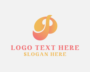 Retro Professional Letter P logo design