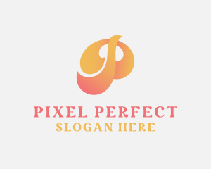 Retro Professional Letter P logo design