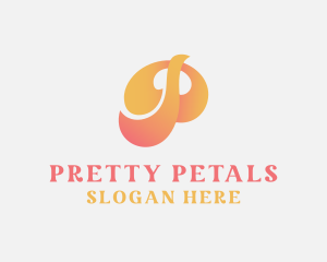 Retro Professional Letter P logo design