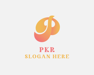 Retro Professional Letter P logo design