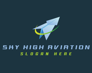 Aviation - Logistic Aviation Plane logo design