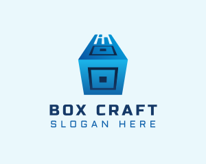 Packaging - Cube Package Logistics logo design