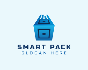 Packaging - Cube Package Logistics logo design