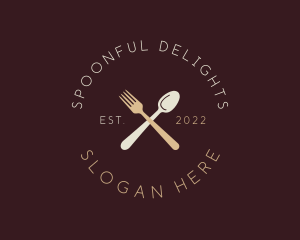 Spoon Fork Diner logo design