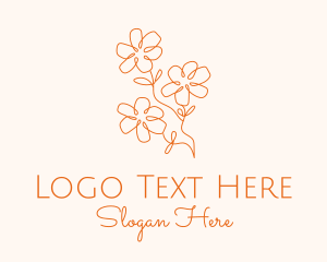 Florist - Flower Gardening Boutique logo design