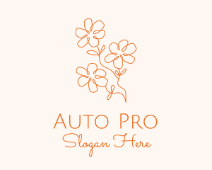 Bouquet - Flower Gardening Boutique logo design