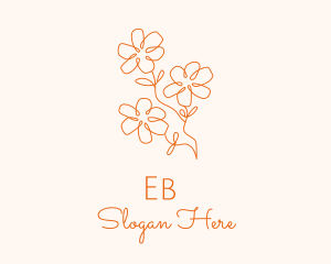 Flowering - Flower Gardening Boutique logo design