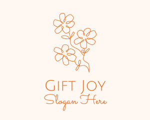 Flower Gardening Boutique  logo design