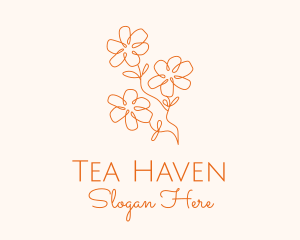 Flower Gardening Boutique  logo design