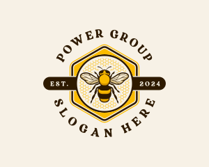 Bee Farm Honey Logo