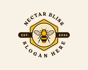 Bee Farm Honey logo design