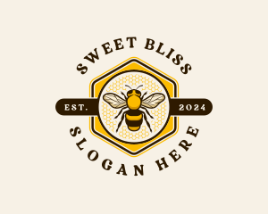 Bee Farm Honey logo design