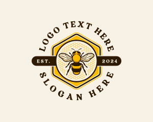 Farm - Bee Farm Honey logo design