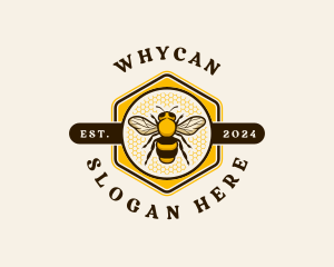 Bee Farm Honey logo design