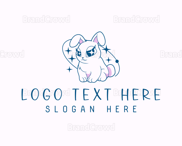 Fashion Bunny Rabbit Logo