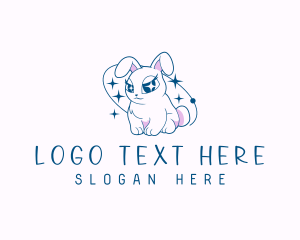 Mascot - Fashion Bunny Rabbit logo design