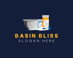 Basin - Medical Prescription Medicine logo design