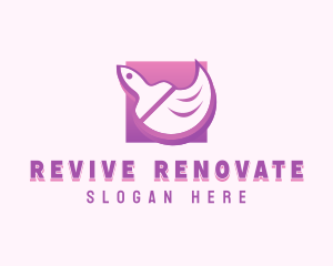 Paint Brush Renovation logo design