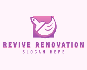 Renovation - Paint Brush Renovation logo design